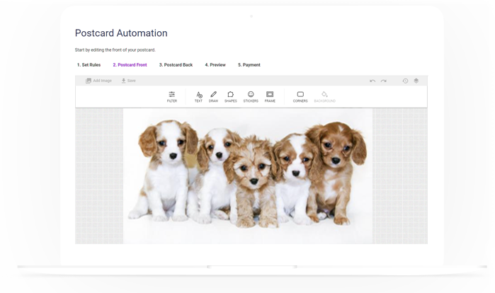 Postcard automation